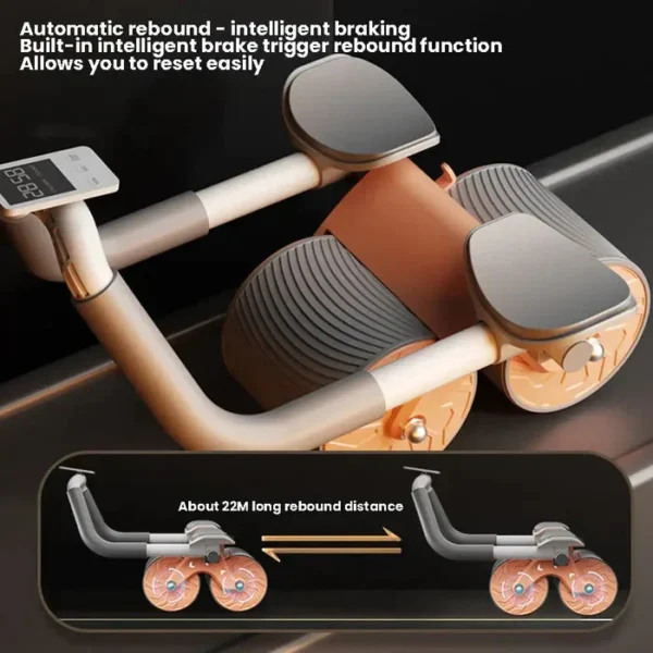 Automatic & Innovative Abs Exercise Roller (Version 2.0)